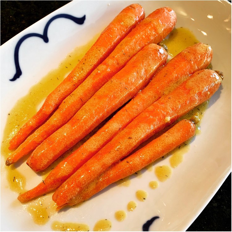 Lemon dill carrots